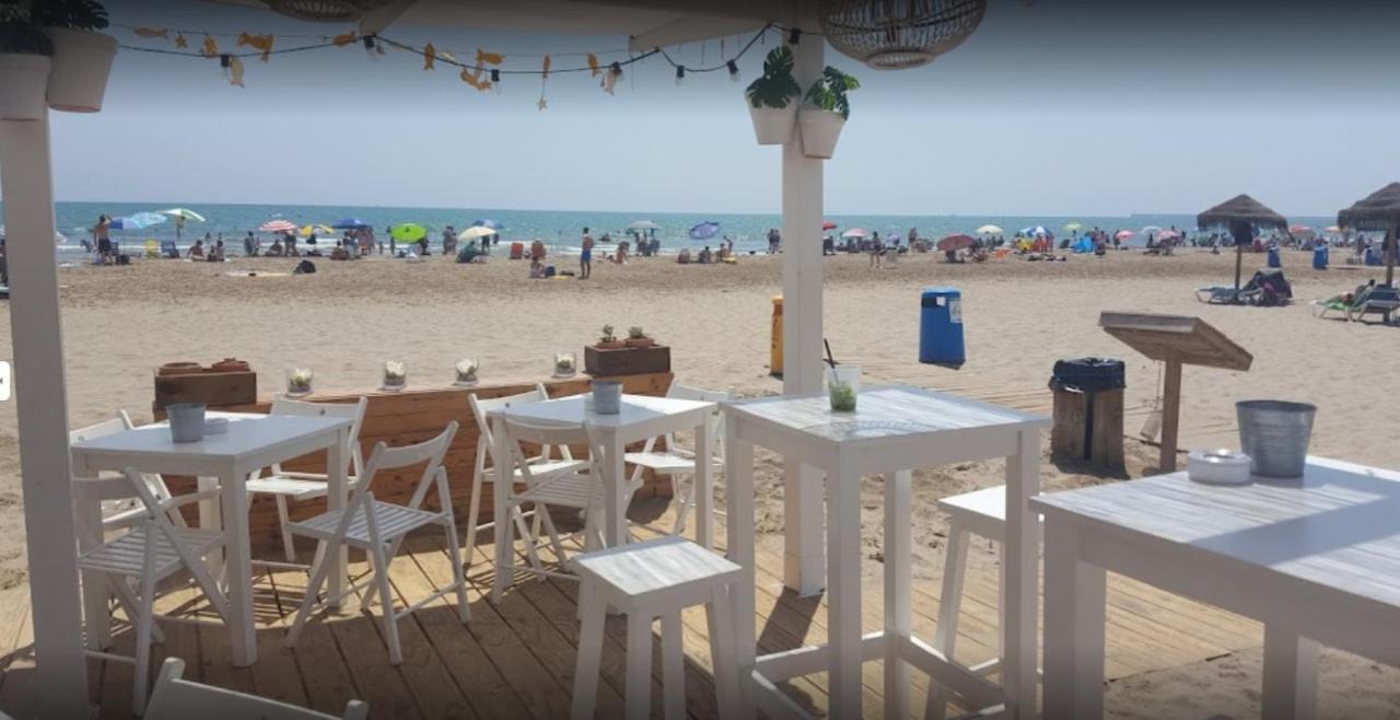 Beach Valencia Luxury A40-13 Apartment With Terrace And Sea Views Exterior foto